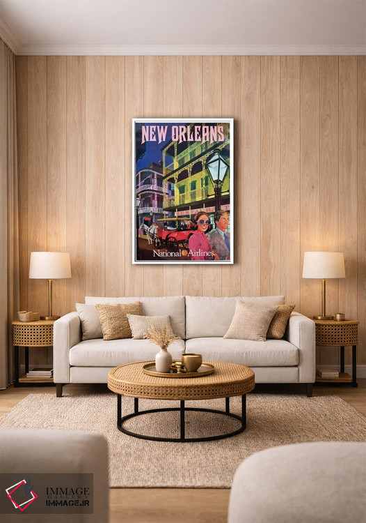 تابلو دکوراتیو نیواورلئان - D1W