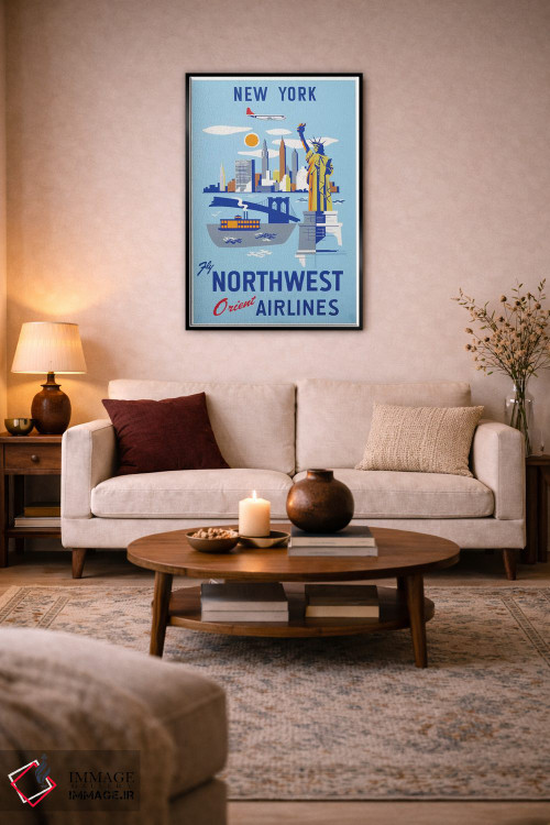 تابلو دکوراتیو نیویورک - D3B