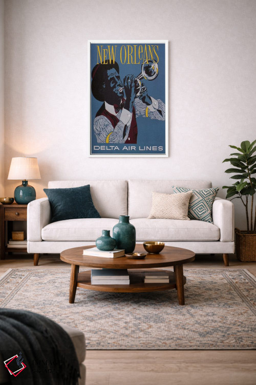 تابلو دکوراتیو نیواورلئان - D2W