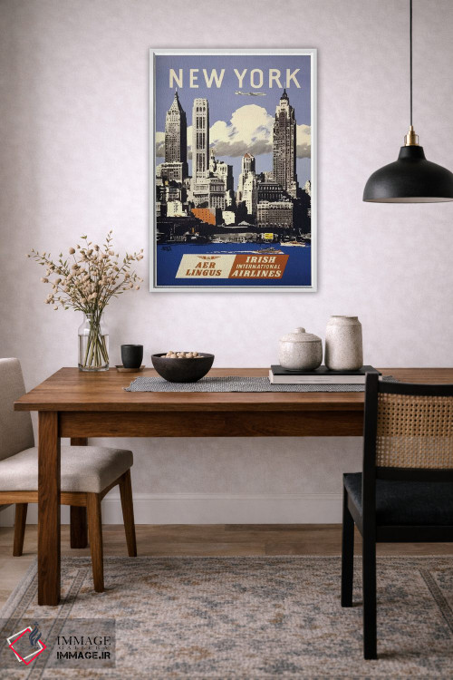 تابلو دکوراتیو نیویورک - D3W