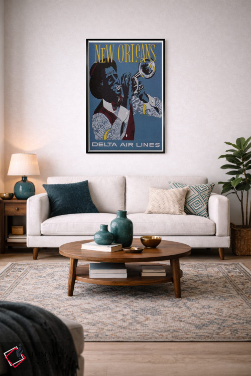 تابلو دکوراتیو نیواورلئان - D3B