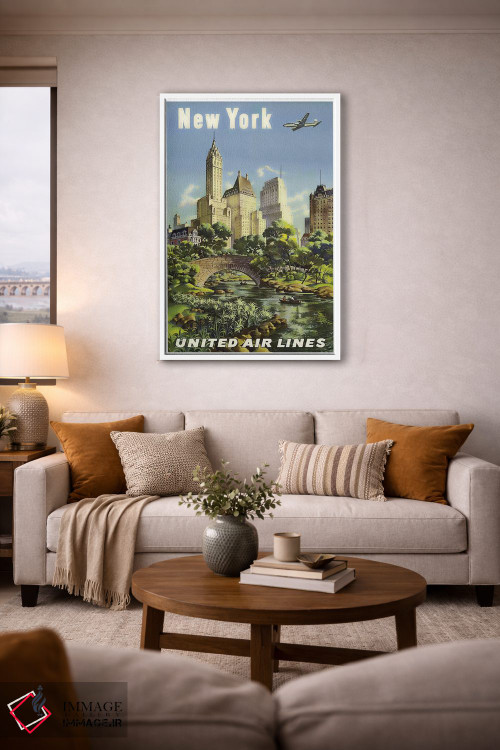 تابلو دکوراتیو نیویورک - D2W