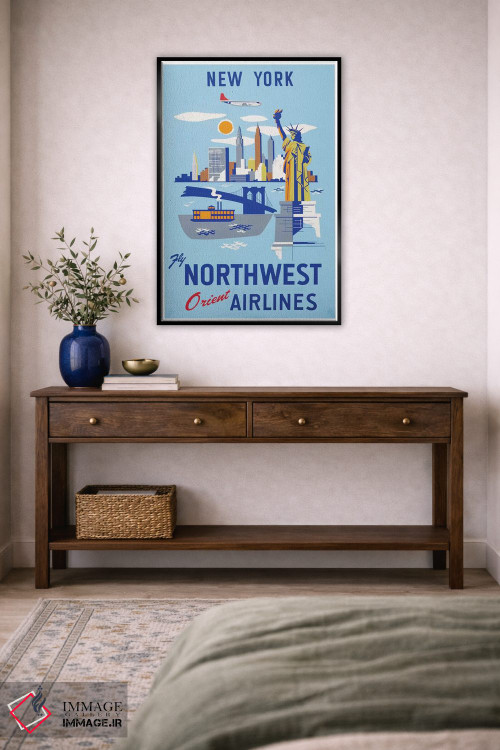 تابلو دکوراتیو نیویورک - D4B