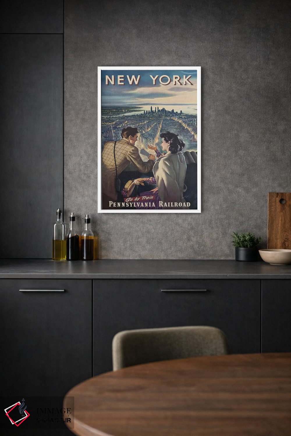 تابلو مدرن نیویورک - D1W