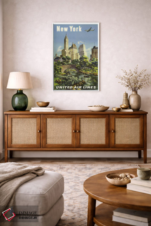 تابلو دکوراتیو نیویورک - D3W