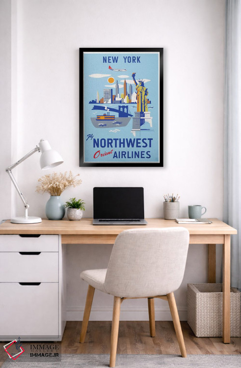 تابلو دکوراتیو نیویورک - D6B