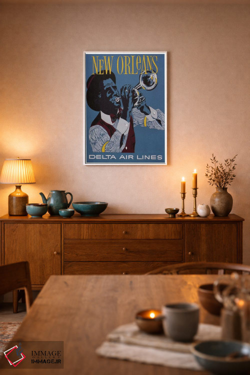 تابلو دکوراتیو نیواورلئان - D5W