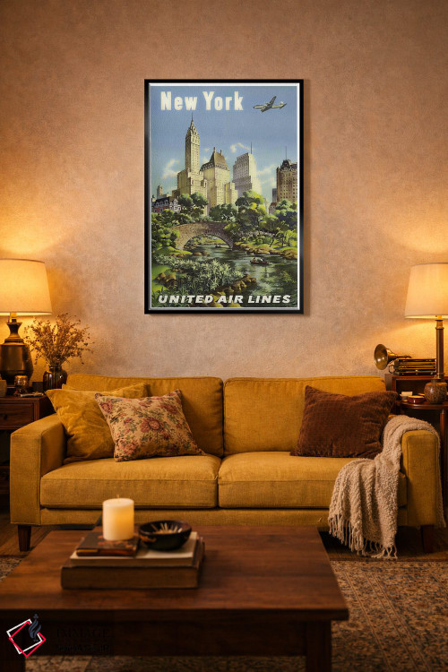 تابلو دکوراتیو نیویورک - D4B