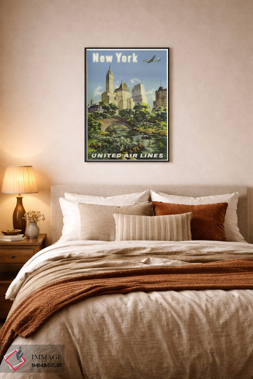 تابلو دکوراتیو نیویورک - D5B