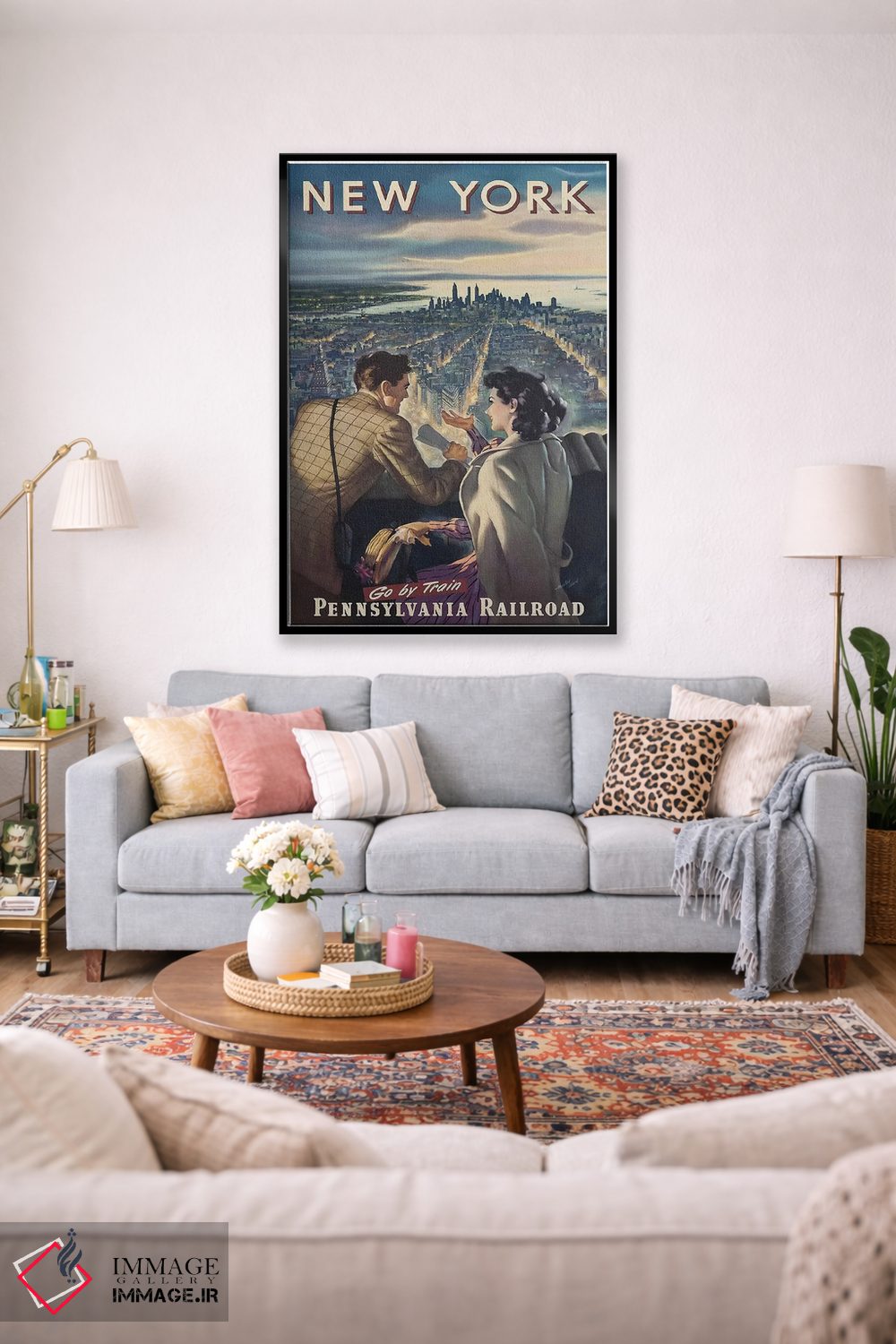 تابلو مدرن نیویورک - D2B