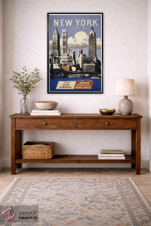 تابلو دکوراتیو نیویورک - D6B