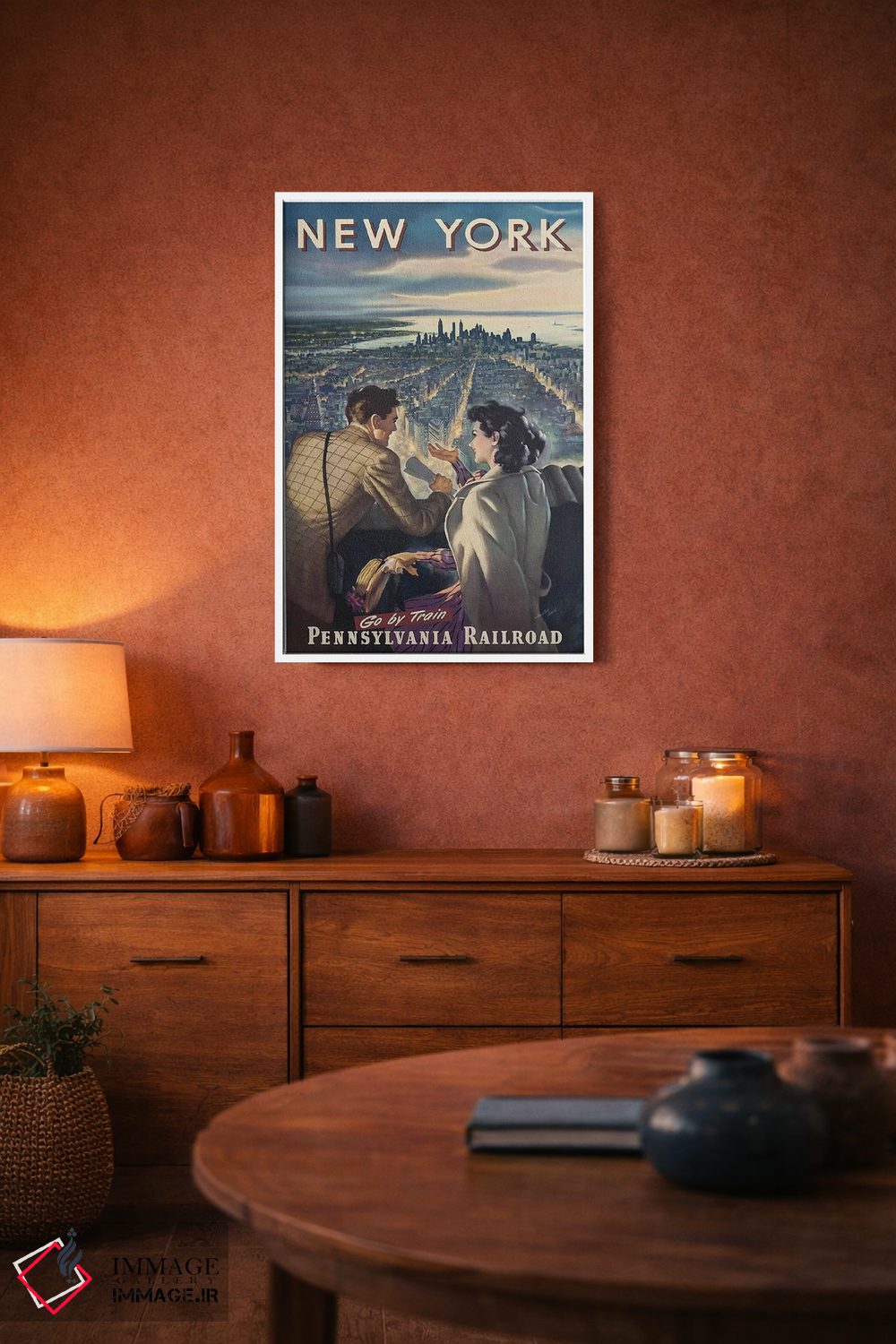 تابلو مدرن نیویورک - D3W