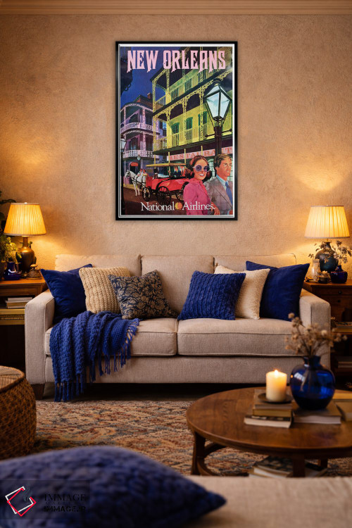 تابلو دکوراتیو نیواورلئان - D5B