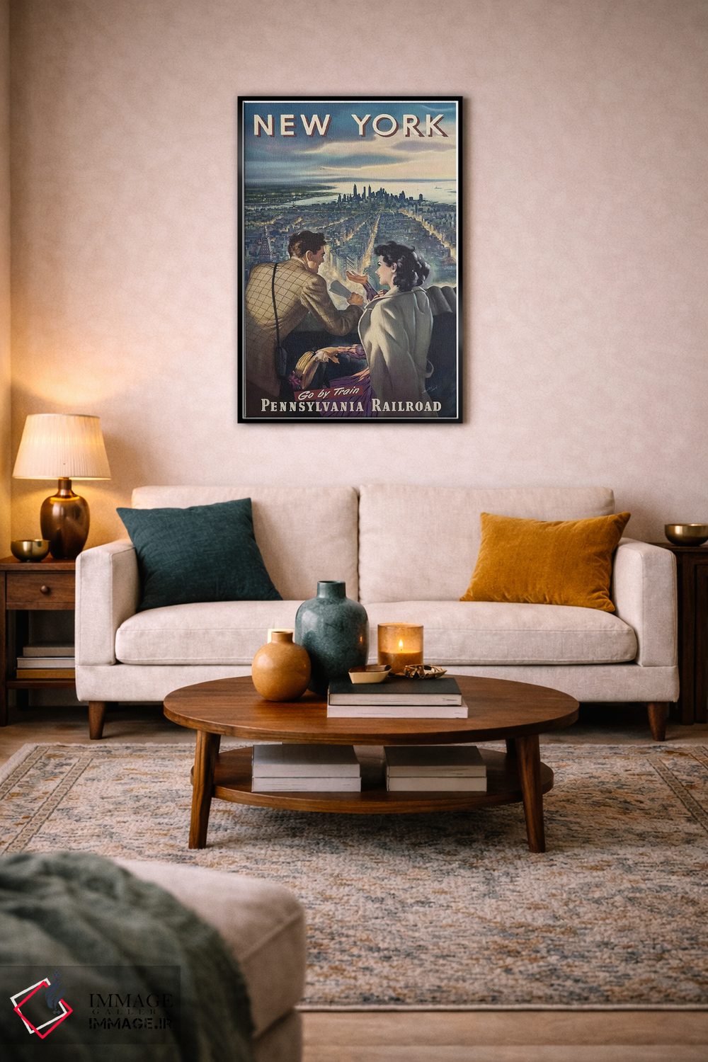 تابلو مدرن نیویورک - D5B