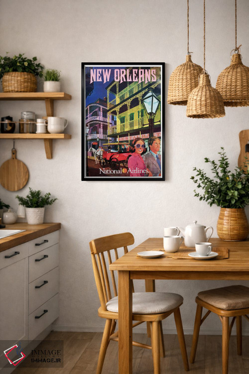 تابلو دکوراتیو نیواورلئان - D6B