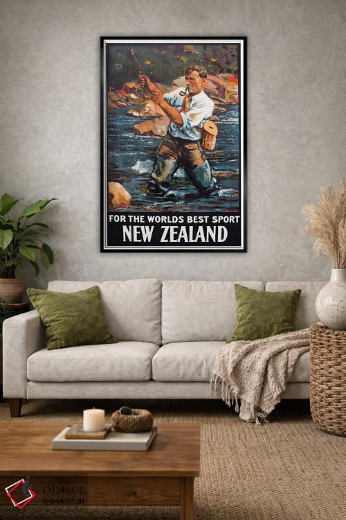 تابلو دکوراتیو نیوزلند: برای بهترین ورزش های جهان - D1B