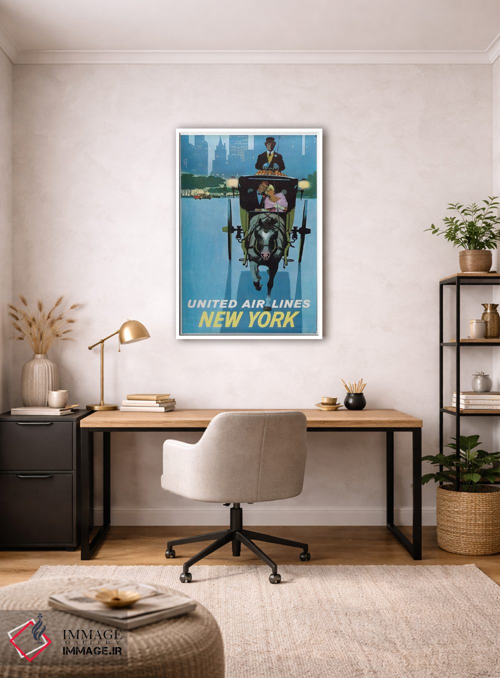 تابلو دکوراتیو نیویورک - D3W