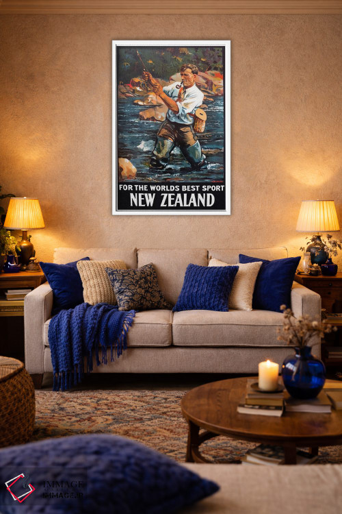 تابلو دکوراتیو نیوزلند: برای بهترین ورزش های جهان - D3W