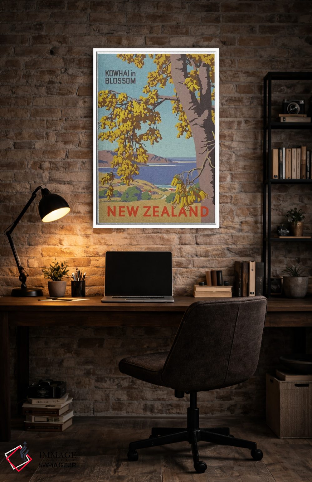 تابلو دکوراتیو نیوزلند: شکوفه های کوفای - D3W