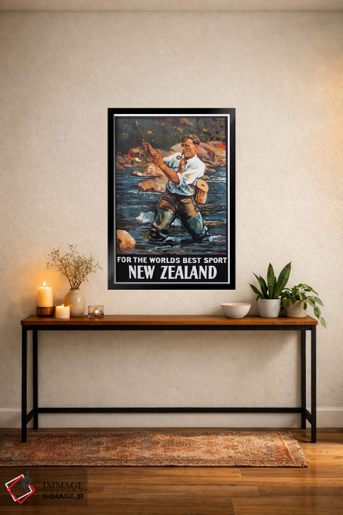 تابلو دکوراتیو نیوزلند: برای بهترین ورزش های جهان - D5B