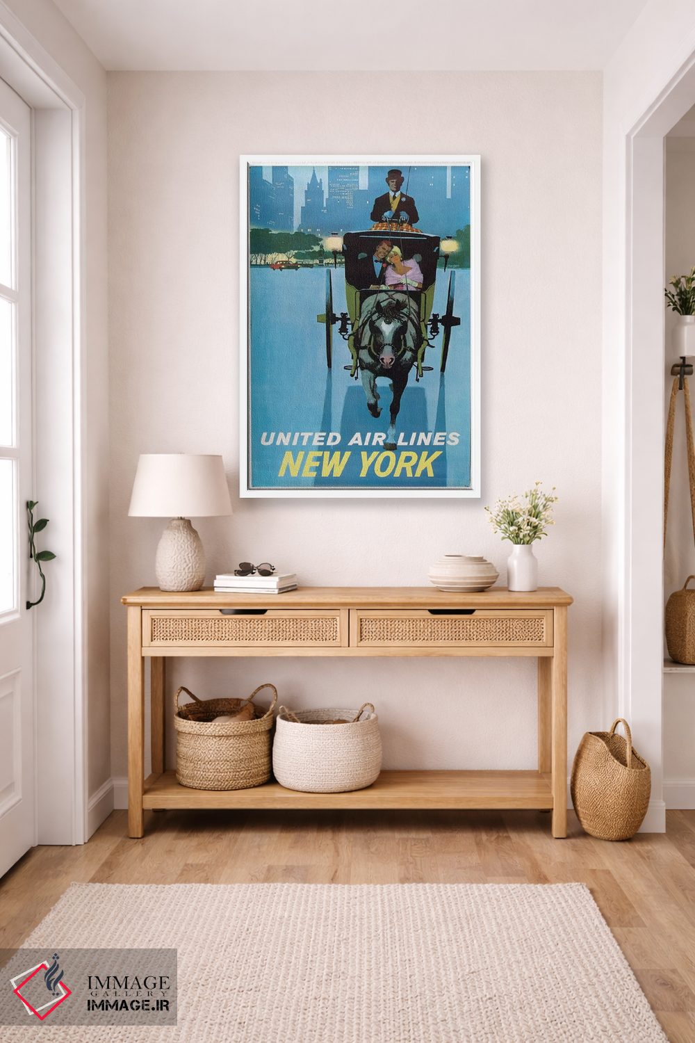 تابلو دکوراتیو نیویورک - D5W