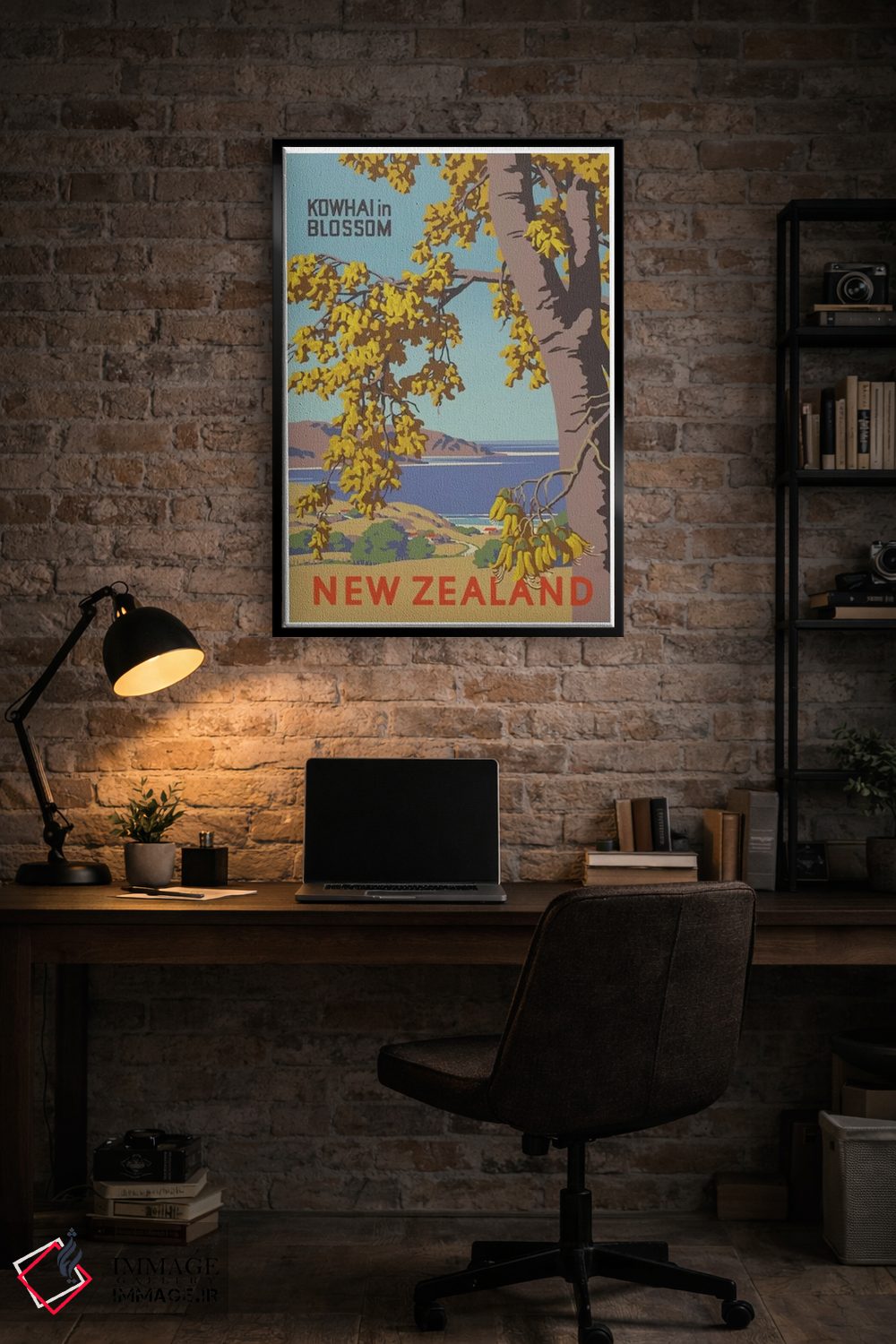 تابلو دکوراتیو نیوزلند: شکوفه های کوفای - D6B