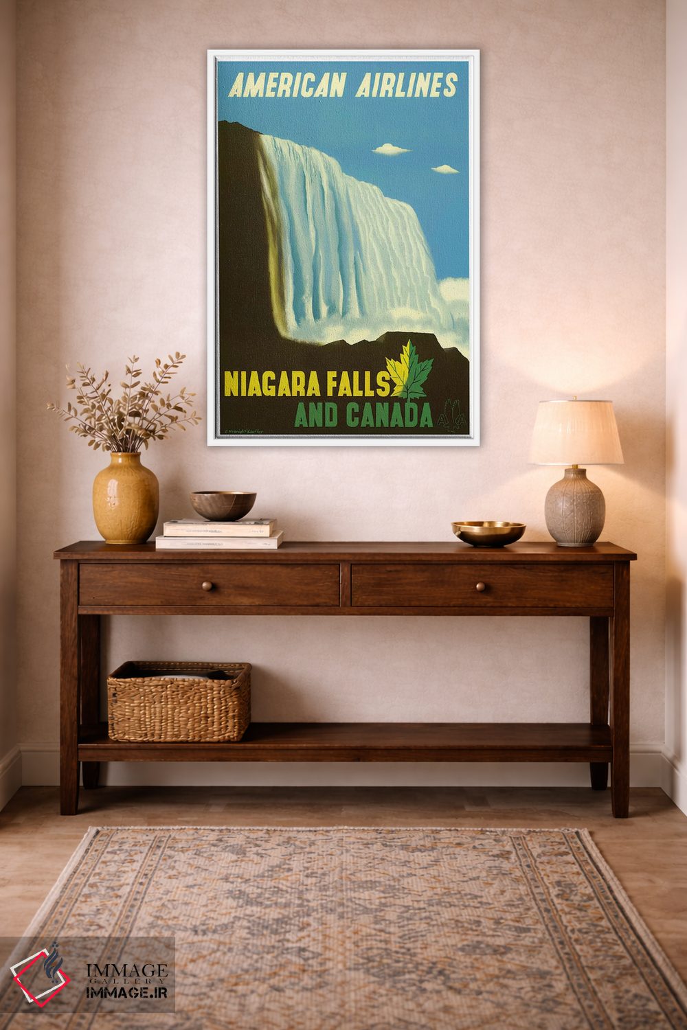تابلو دکوراتیو آبشار نیاگارا و کانادا - D2W