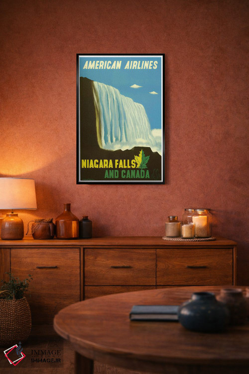 تابلو دکوراتیو آبشار نیاگارا و کانادا - D4B