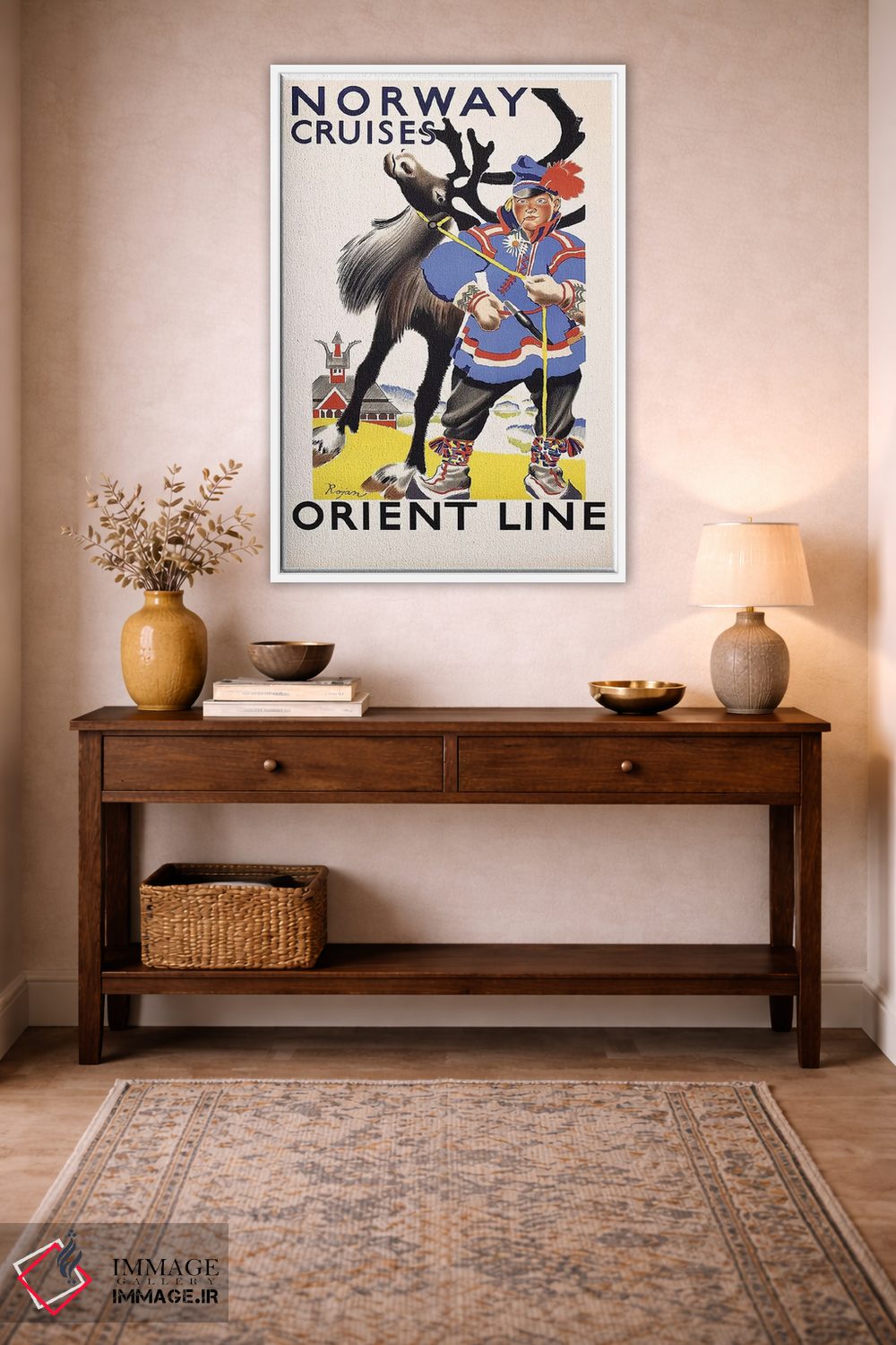 تابلو دکوراتیو Orient Line,کروزهای نروژ، شرکت اورینت لاین - D2W
