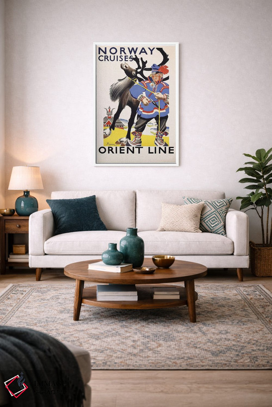 تابلو دکوراتیو Orient Line,کروزهای نروژ، شرکت اورینت لاین - D3W