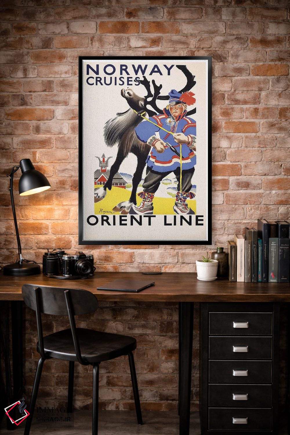 تابلو دکوراتیو Orient Line,کروزهای نروژ، شرکت اورینت لاین - D4B