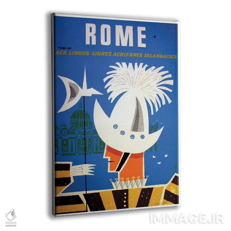 تابلو دکوراتیو رم - نمای پرسپکتیو محصول