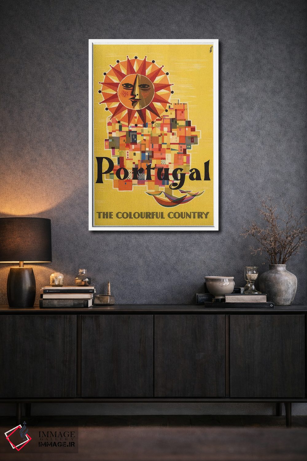 تابلو دکوراتیو پرتغال: کشور رنگارنگ - D1W