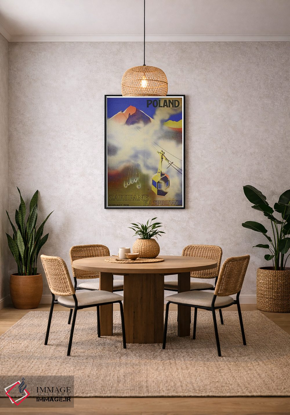 تابلو دکوراتیو Zakopane Kasprowy,لهستان، زاکوپانه کاسپروی - D4B