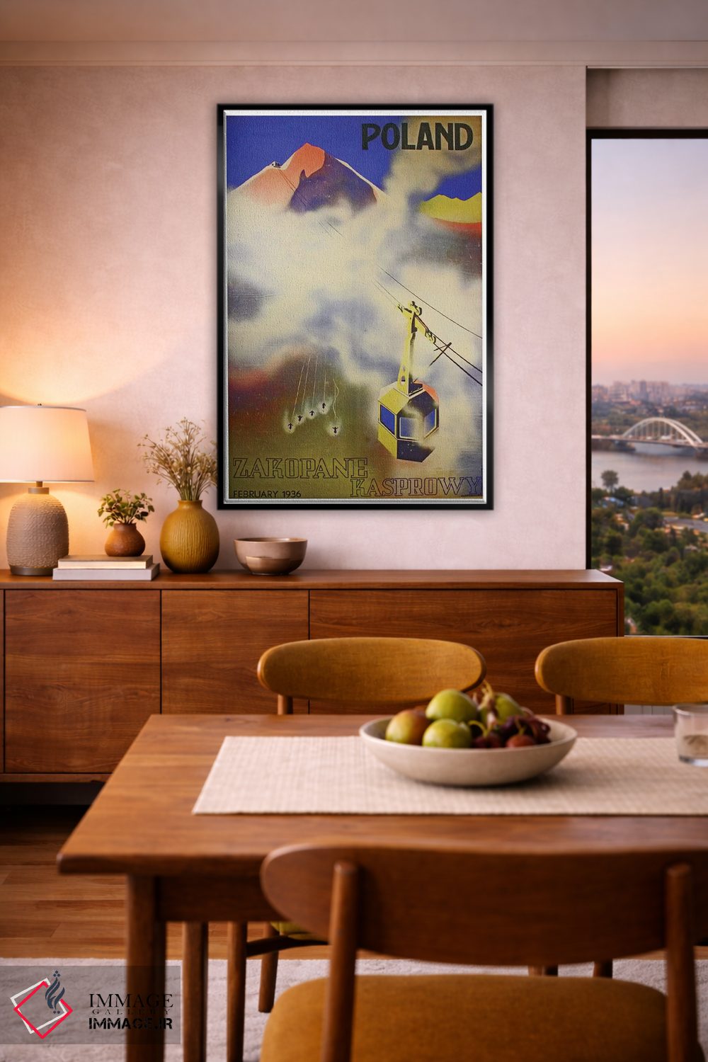 تابلو دکوراتیو Zakopane Kasprowy,لهستان، زاکوپانه کاسپروی - D6B