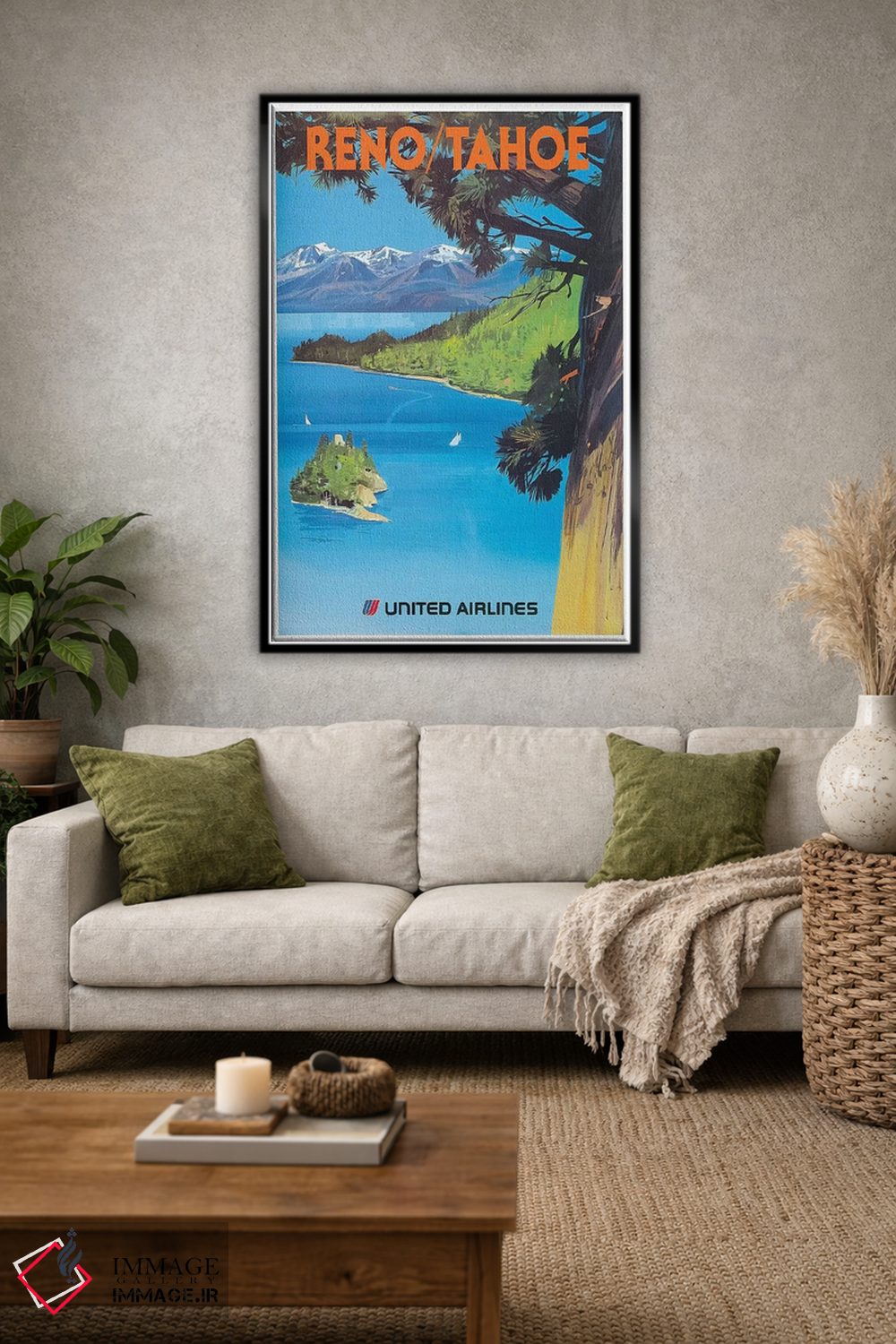 تابلو دکوراتیو رینو/تاهو - D1B