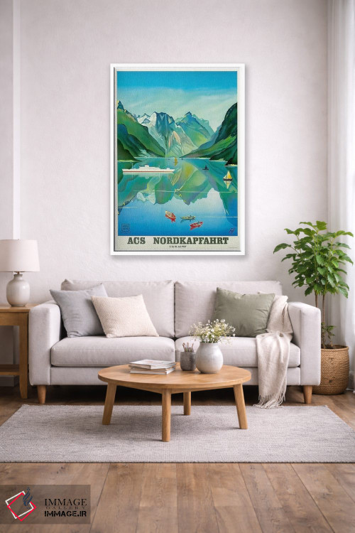 تابلو دکوراتیو July 3-16, 1957,سفر شمال کیپ با ACS - D1W