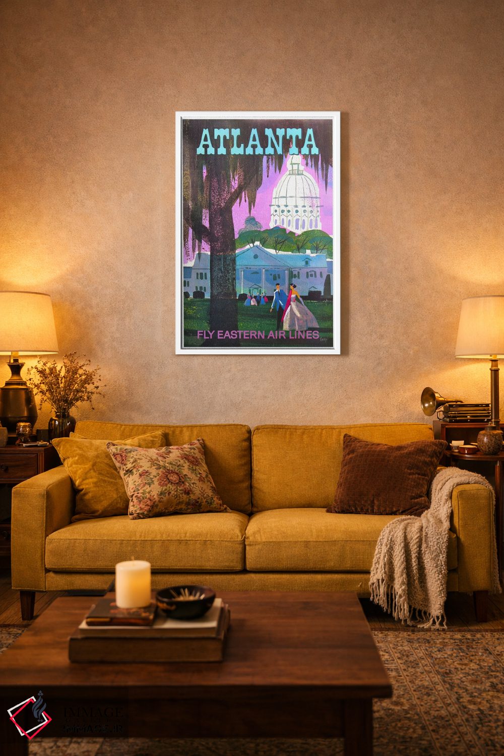 تابلو دکوراتیو آتلانتا - D1W