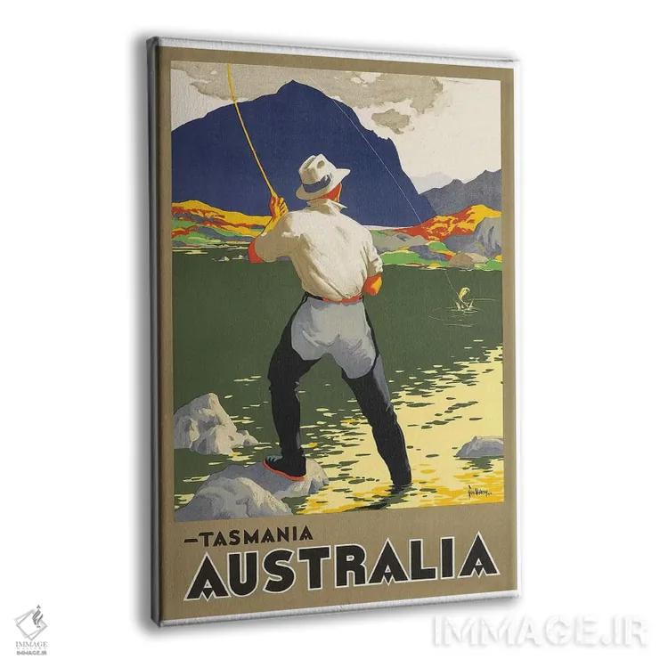 تابلو دکوراتیو Australia,تاسمانی، استرالیا - نمای پرسپکتیو محصول