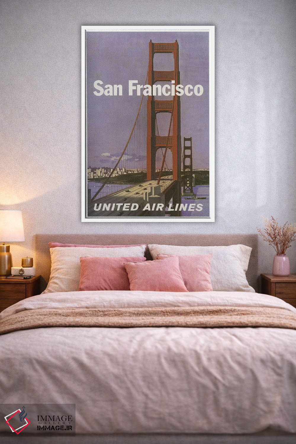 تابلو دکوراتیو سان فرانسیسکو - D1W