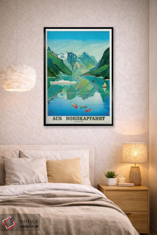 تابلو دکوراتیو July 3-16, 1957,سفر شمال کیپ با ACS - D3B