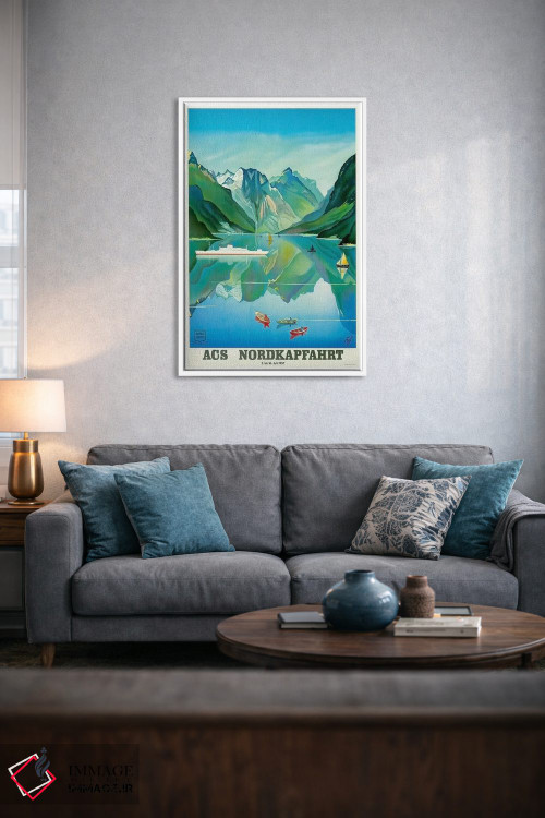 تابلو دکوراتیو July 3-16, 1957,سفر شمال کیپ با ACS - D4W