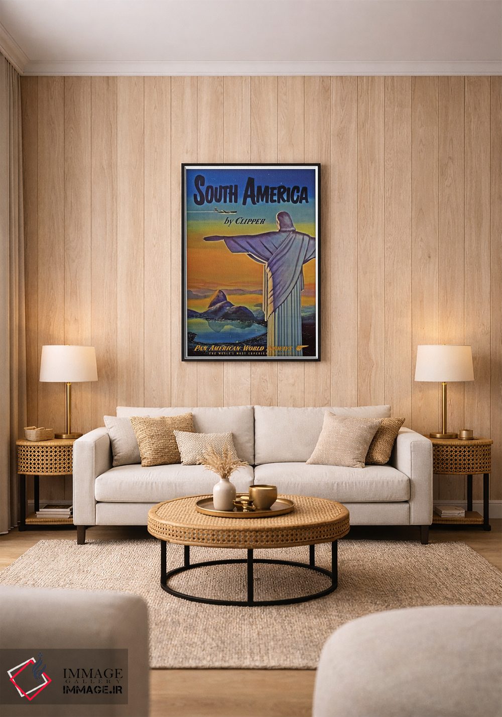 تابلو دکوراتیو آمریکای جنوبی - D1B
