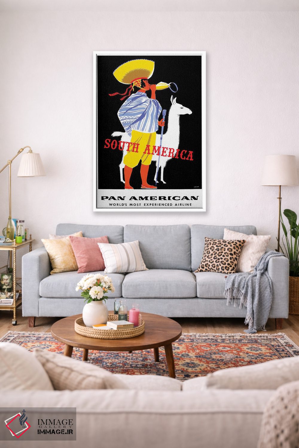 تابلو دکوراتیو آمریکای جنوبی - D1W