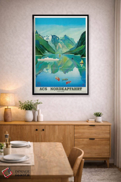 تابلو دکوراتیو July 3-16, 1957,سفر شمال کیپ با ACS - D5B