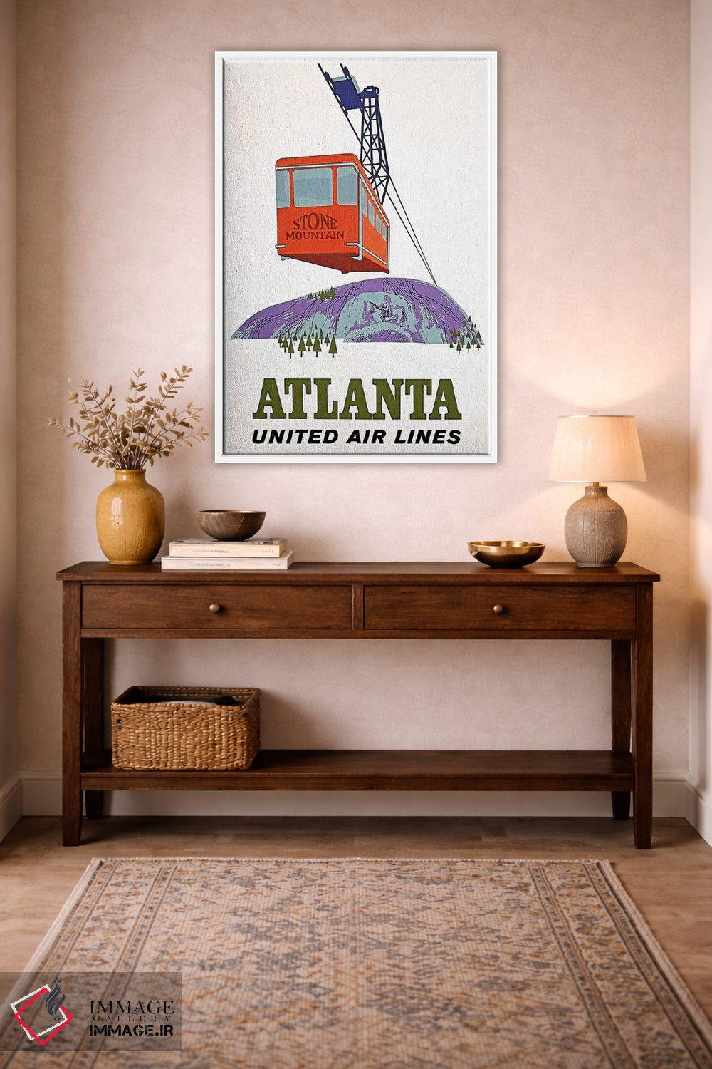 تابلو دکوراتیو Stone Mountain,آتلانتا، استون مانتین - D2W