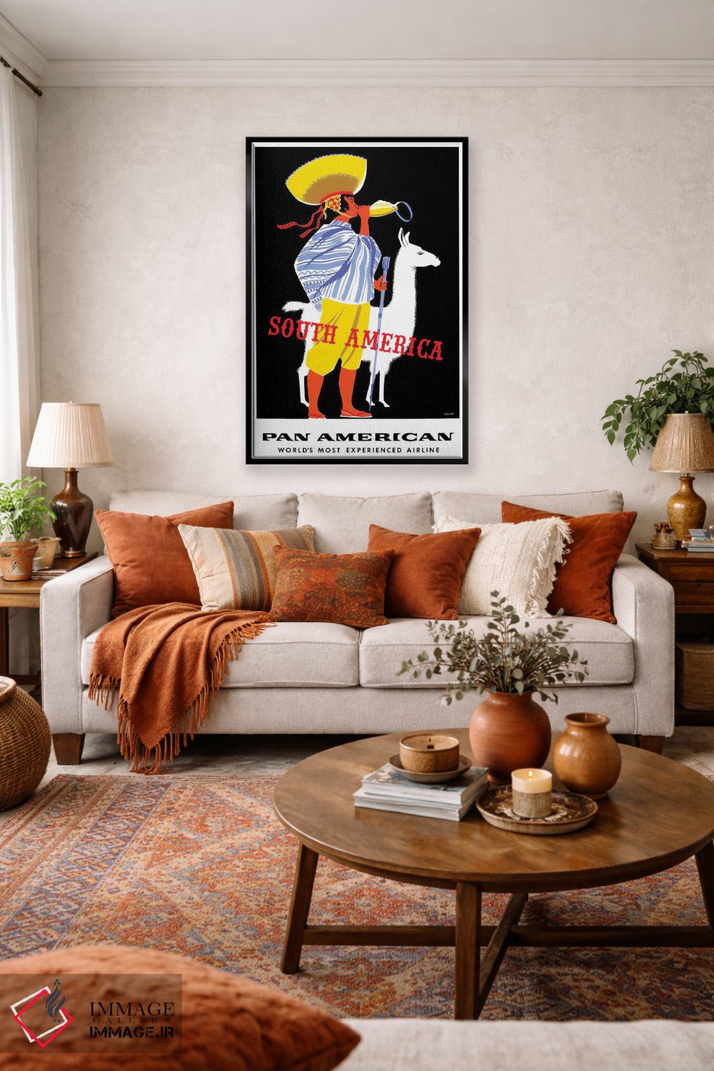 تابلو دکوراتیو آمریکای جنوبی - D2B