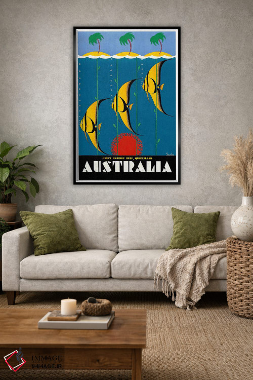 تابلو دکوراتیو استرالیا دو - D1B