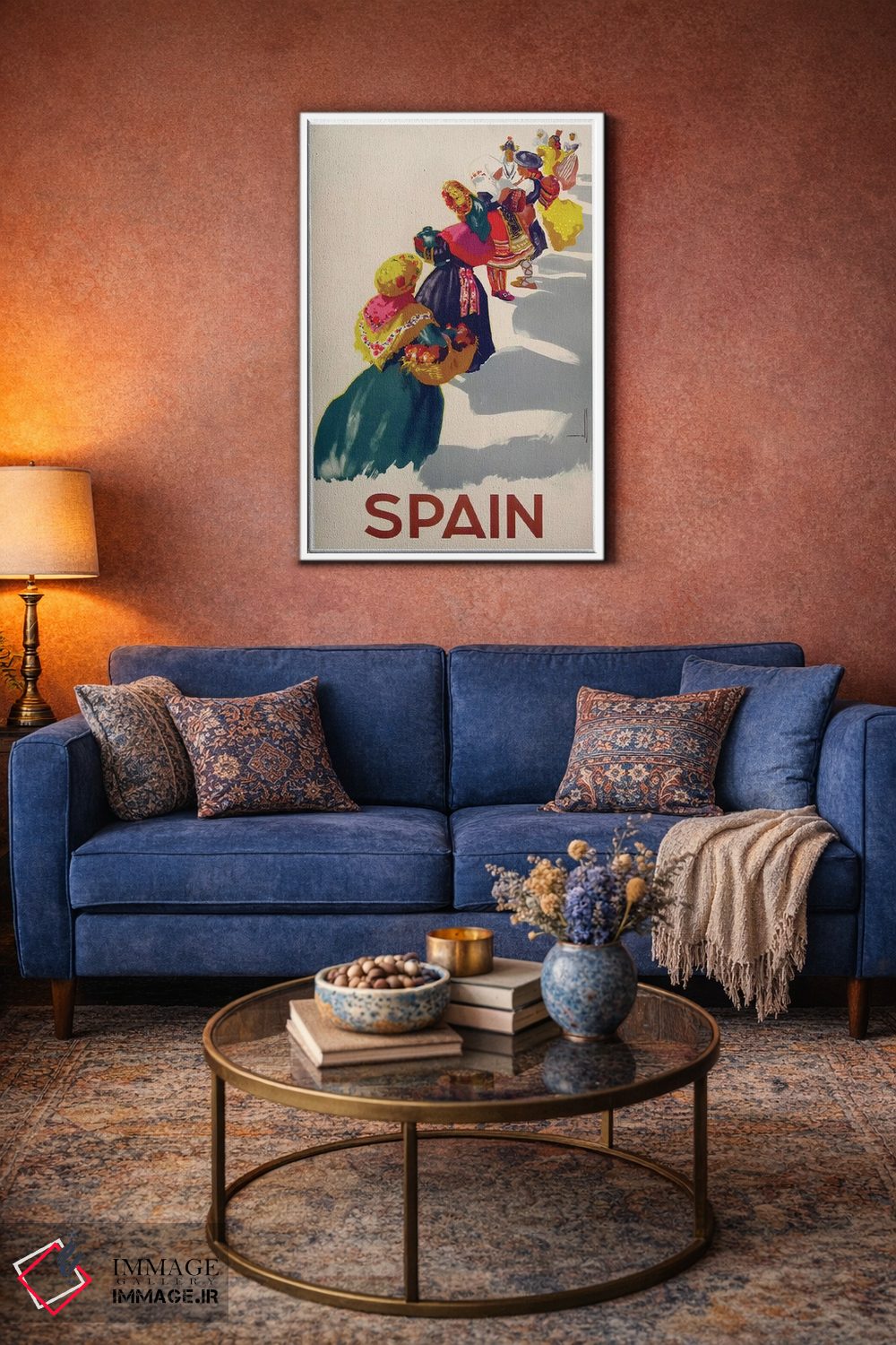 تابلو دکوراتیو اسپانیا دو - D2W