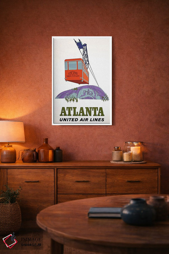 تابلو دکوراتیو Stone Mountain,آتلانتا، استون مانتین - D3W